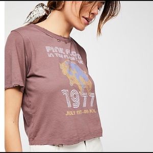 Free People Daydreamer Pink Floyd Bandana Tee